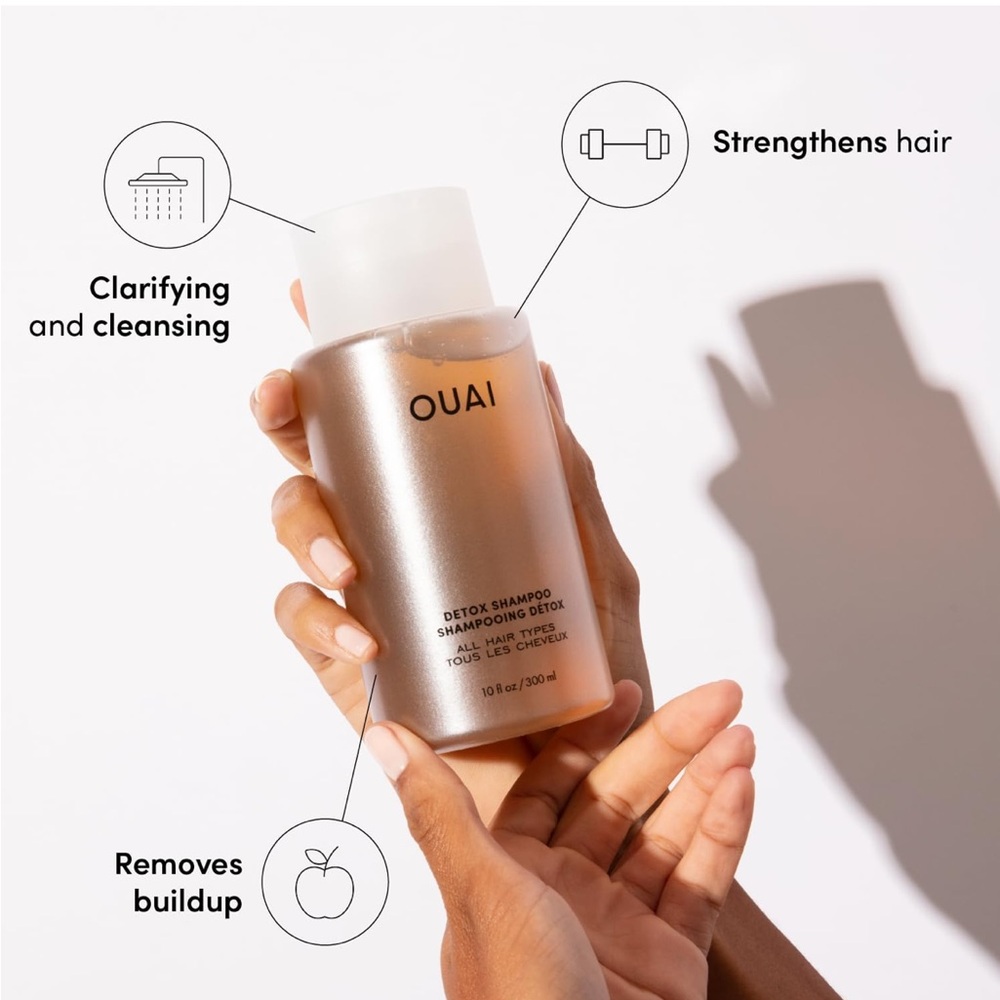 OUAI Gold Detox Shampoo for Hair - Picture 2 of 6